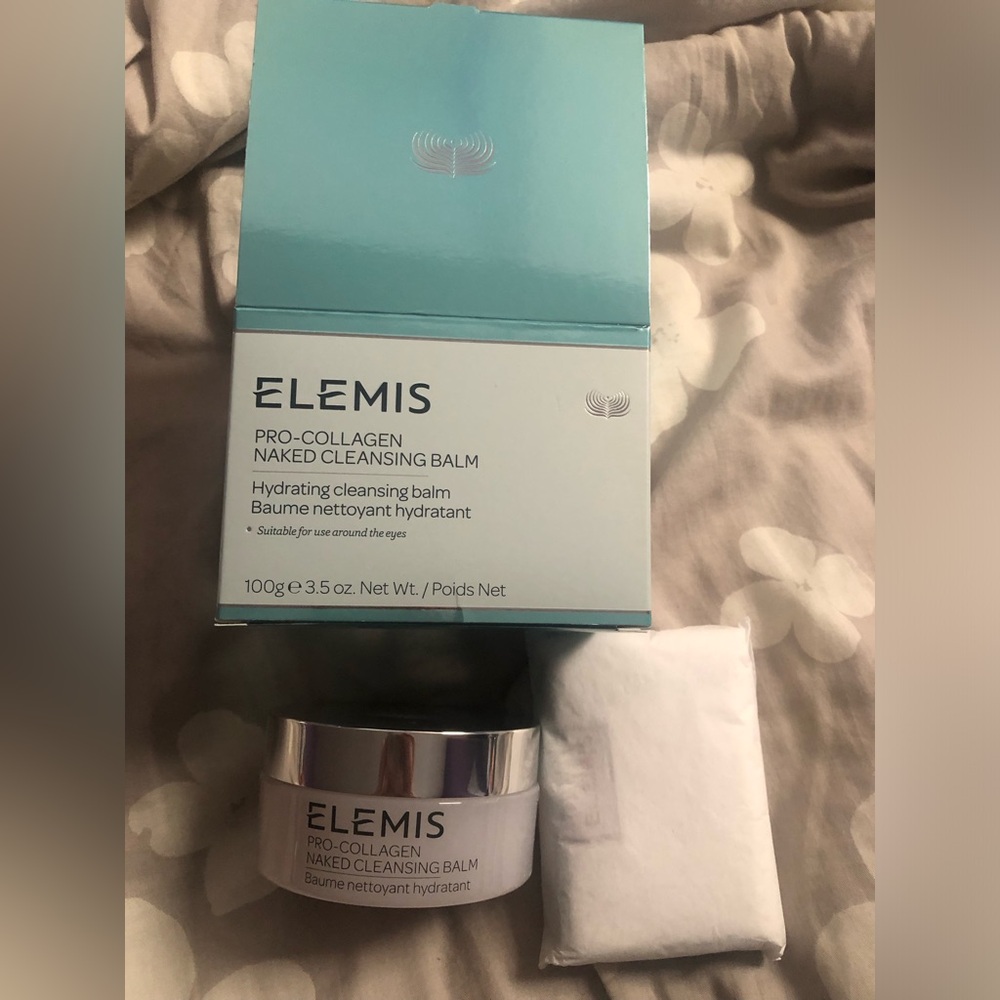ELEMIS Pro-Collagen Naked Cleansing Balm 100g with Elemis Cloth